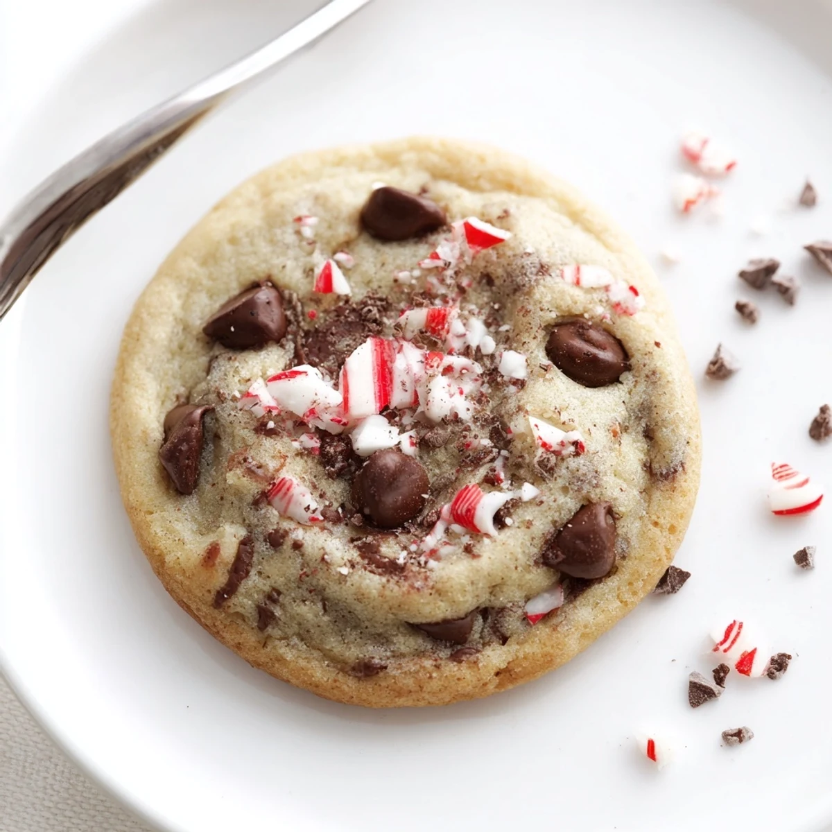 Peppermint Chocolate Chip Cookies