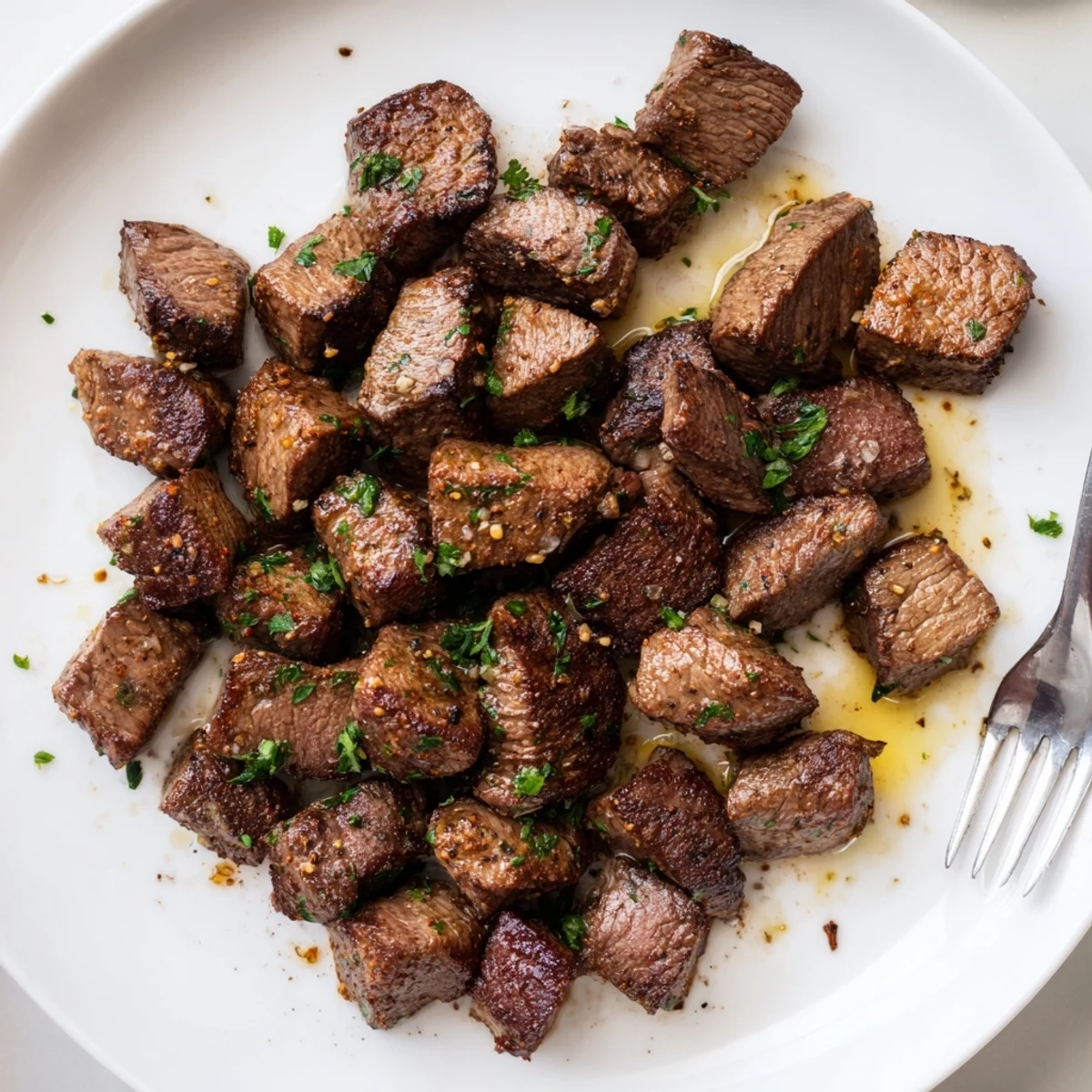 Garlic Butter Steak Bites